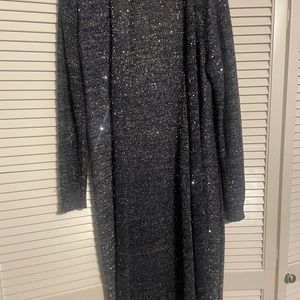 Glittery tunic - good for holidays and also  - darling over jeans.